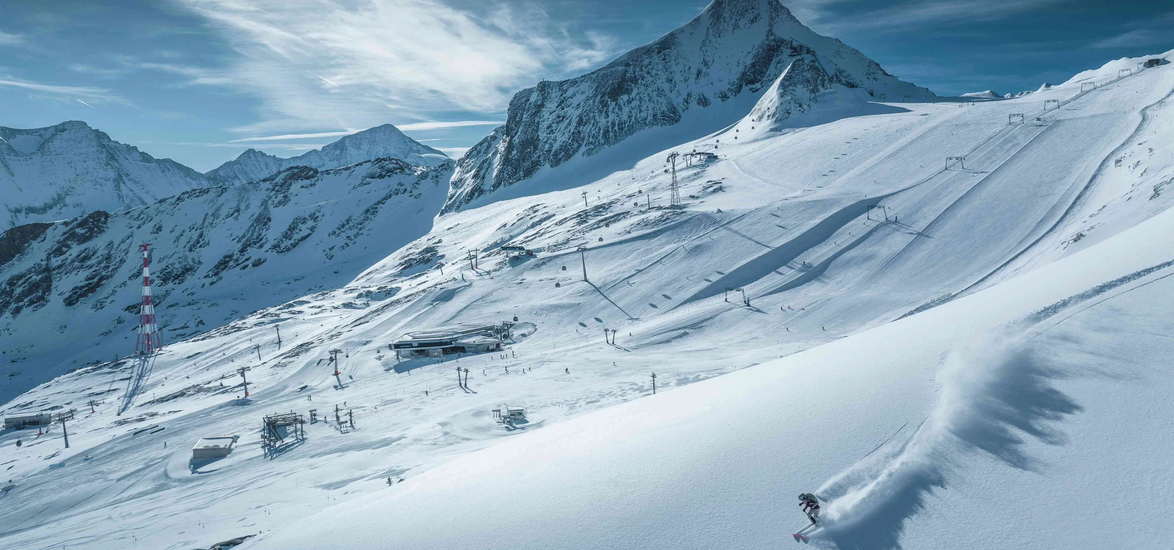 Lodowiec Kitzsteinhorn w Kaprun
